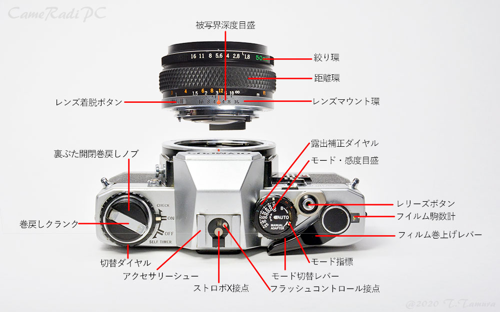 [良品] Olympus OM10 マニュアルアダプター付 オリンパス フィルム